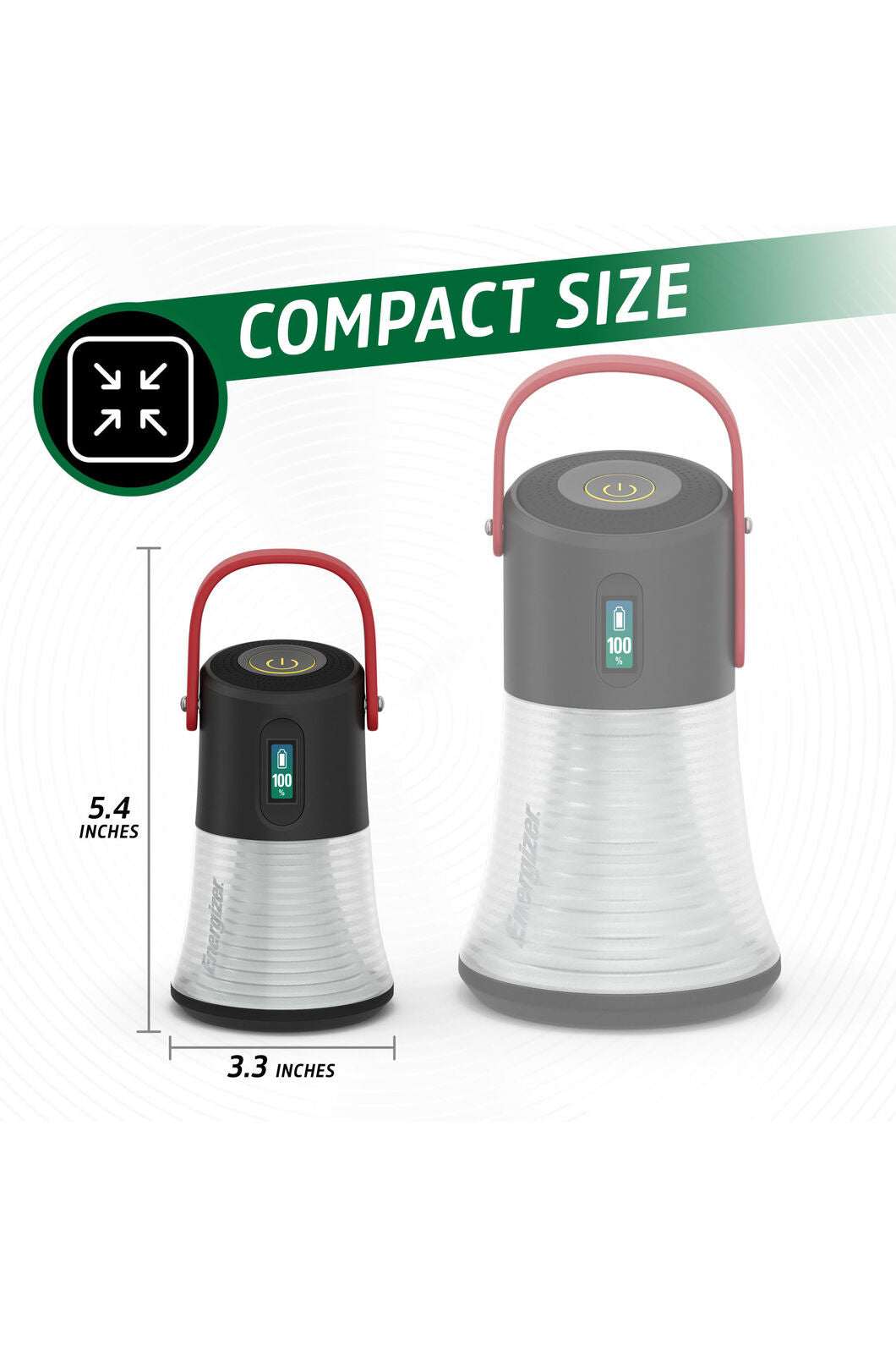 Energizer Rechargeable Power Indicator Lantern 500 Lumen
